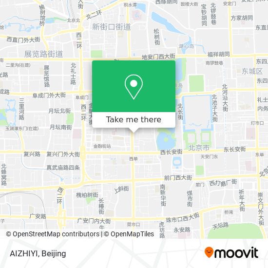 AIZHIYI map