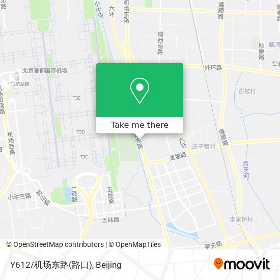 Y612/机场东路(路口) map