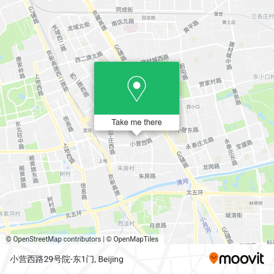 小营西路29号院-东1门 map