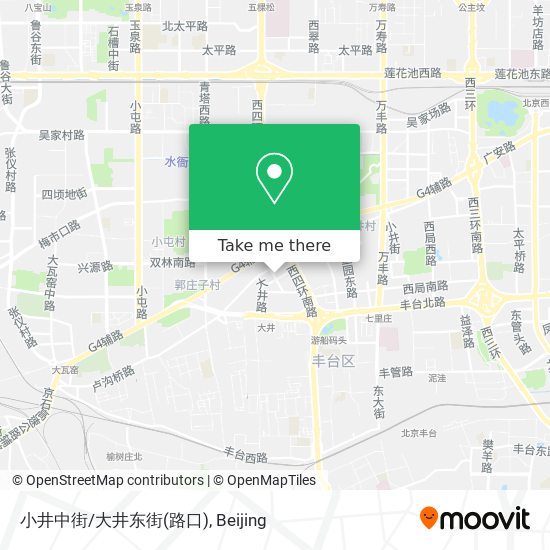 小井中街/大井东街(路口) map
