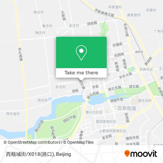 西顺城街/X018(路口) map