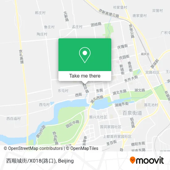 西顺城街/X018(路口) map