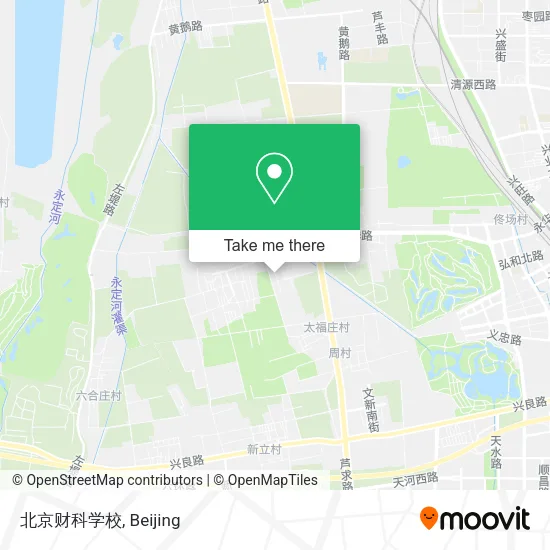 北京财科学校 map