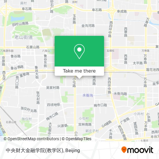 中央财大金融学院(教学区) map