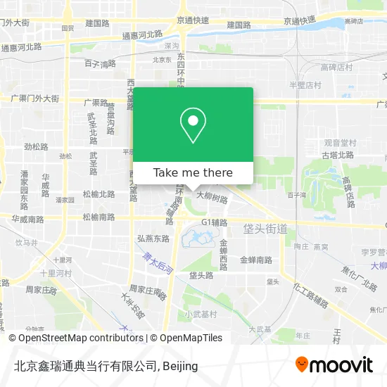 北京鑫瑞通典当行有限公司 map