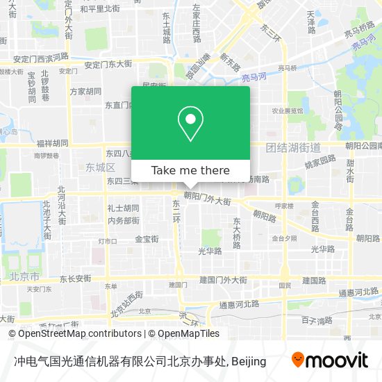 冲电气国光通信机器有限公司北京办事处 map