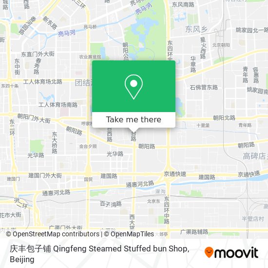 庆丰包子铺 Qingfeng Steamed Stuffed bun Shop map