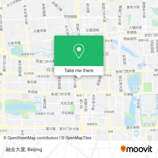 融金大厦 map