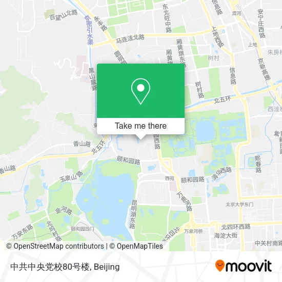 中共中央党校80号楼 map