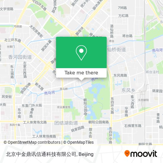 北京中金鼎讯信通科技有限公司 map