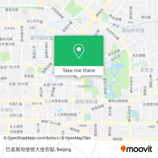 巴基斯坦使馆大使官邸 map