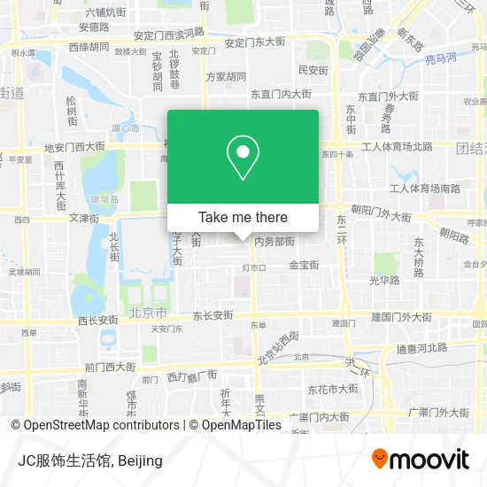 JC服饰生活馆 map