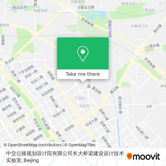 中交公路规划设计院有限公司长大桥梁建设设计技术实验室 map