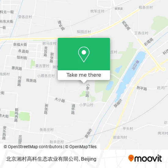 北京湘村高科生态农业有限公司 map