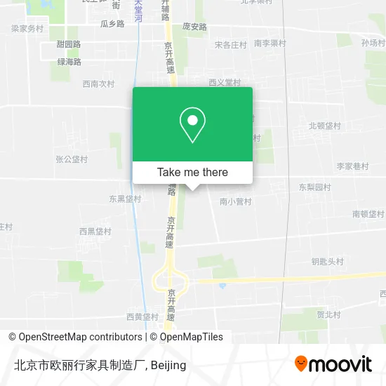 北京市欧丽行家具制造厂 map