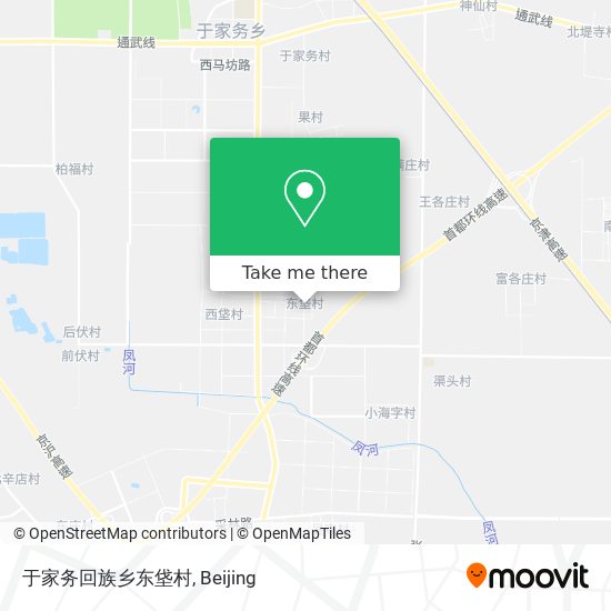 于家务回族乡东垡村 map