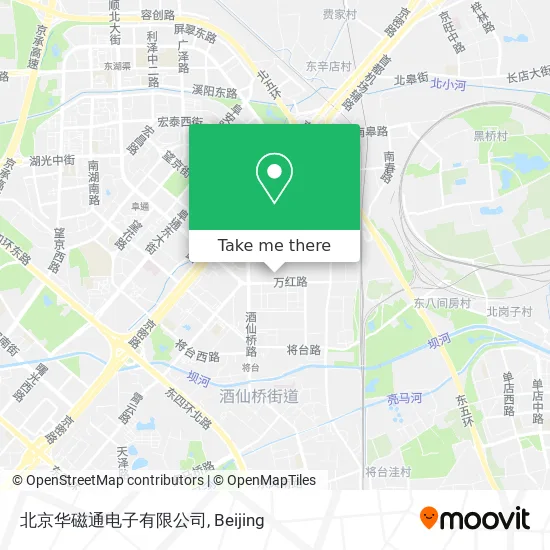 北京华磁通电子有限公司 map