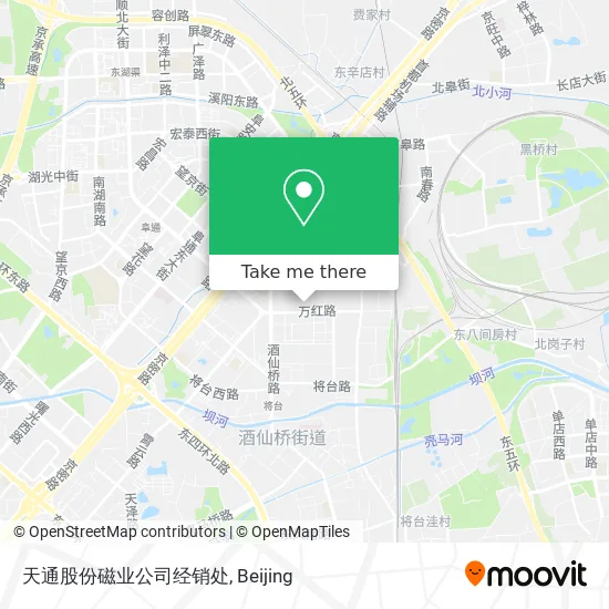 天通股份磁业公司经销处 map