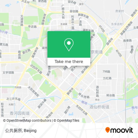 公共厕所 map