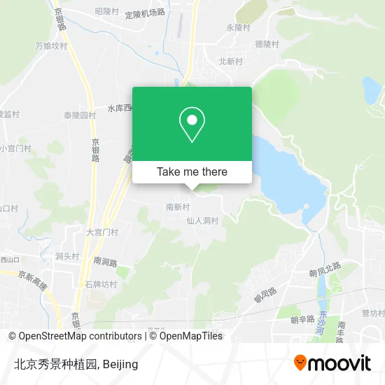 北京秀景种植园 map