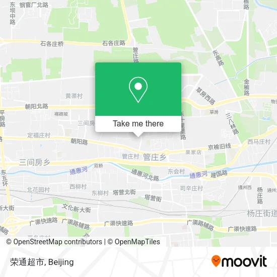 荣通超市 map
