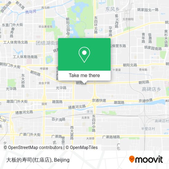 大板的寿司(红庙店) map