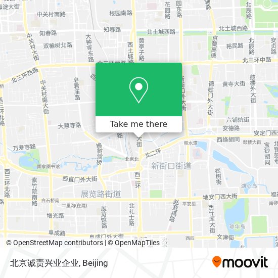 北京诚责兴业企业 map