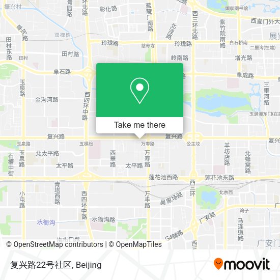 复兴路22号社区 map