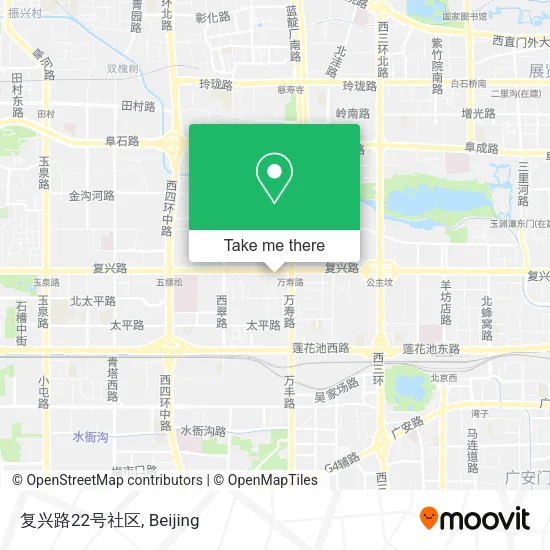复兴路22号社区 map