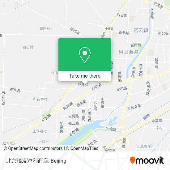 北京瑞发鸿利商店 map