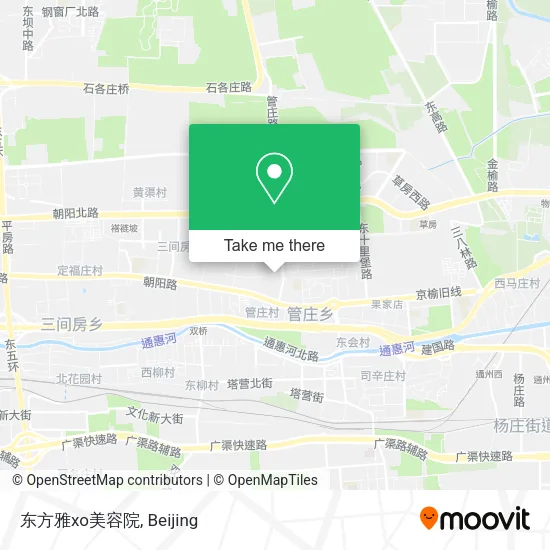 东方雅xo美容院 map