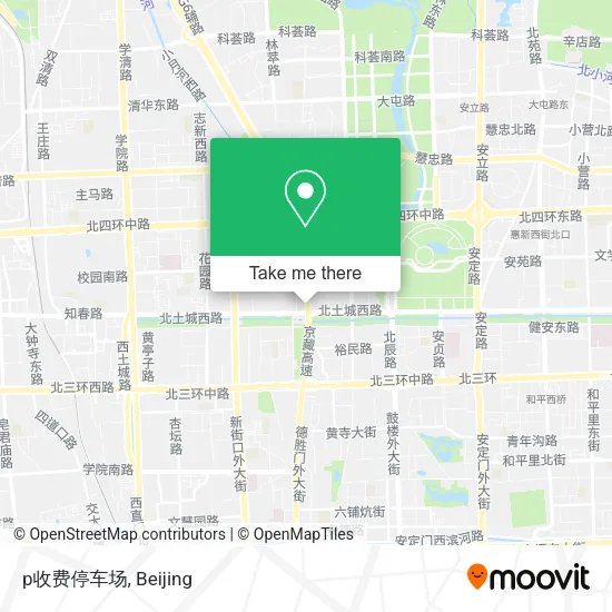 p收费停车场 map