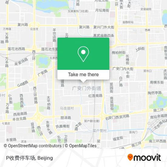 P收费停车场 map