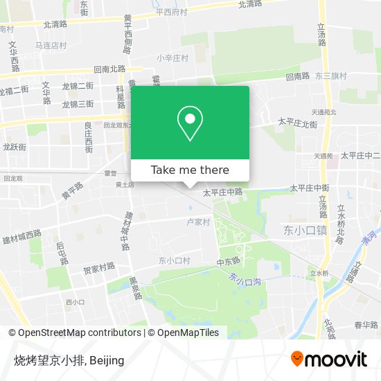 烧烤望京小排 map