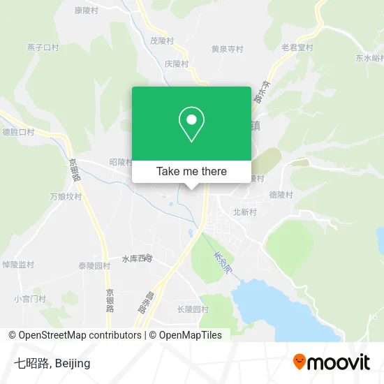 七昭路 map