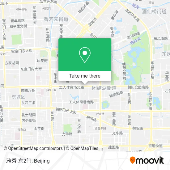雅秀-东2门 map