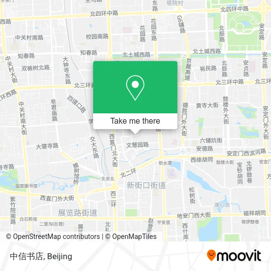 中信书店 map