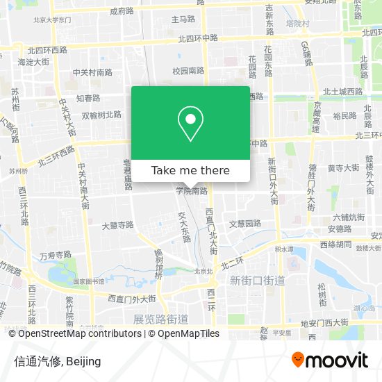 信通汽修 map