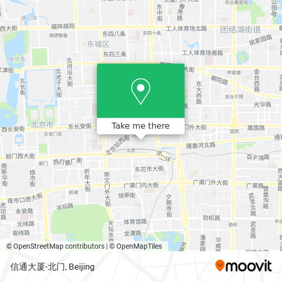 信通大厦-北门 map