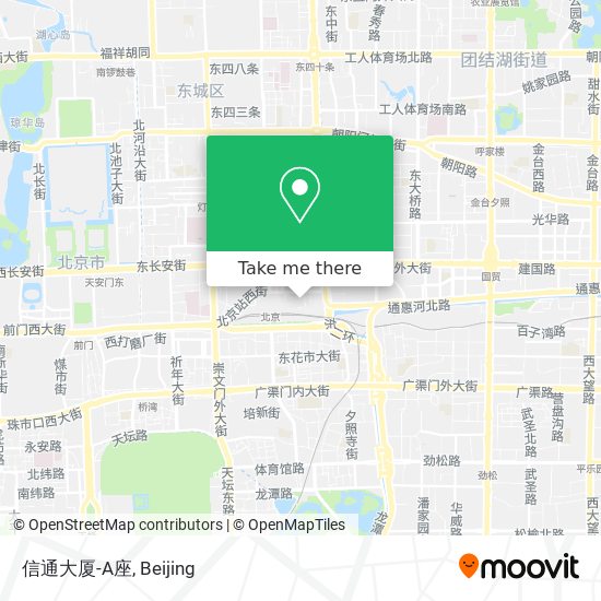 信通大厦-A座 map