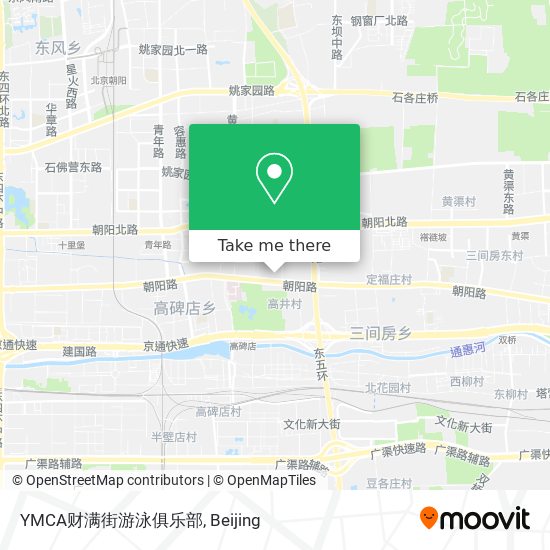 YMCA财满街游泳俱乐部 map