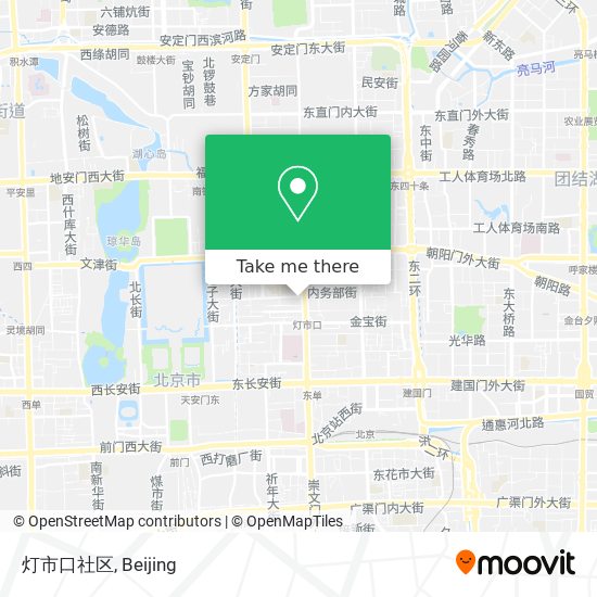 灯市口社区 map
