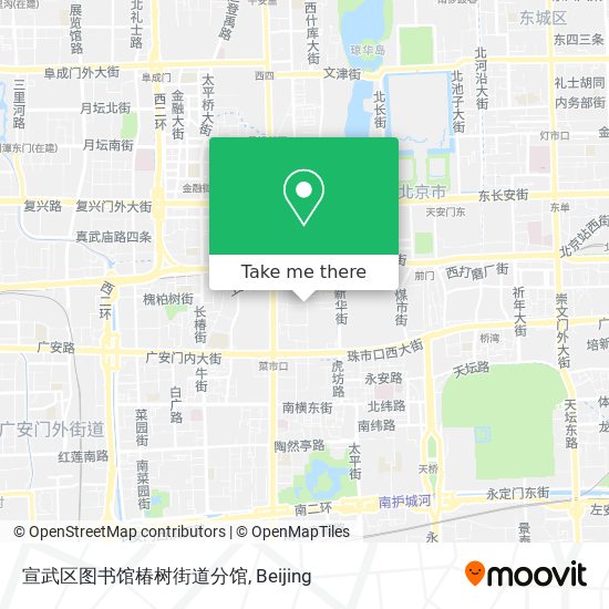 宣武区图书馆椿树街道分馆 map