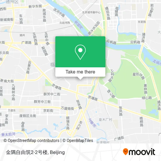 金隅自由筑2-2号楼 map