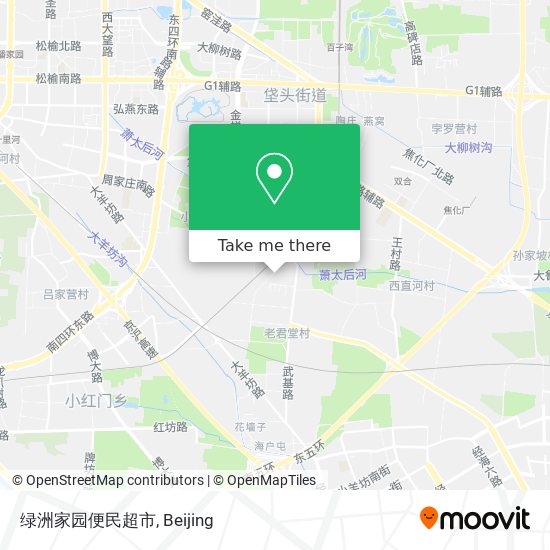 绿洲家园便民超市 map