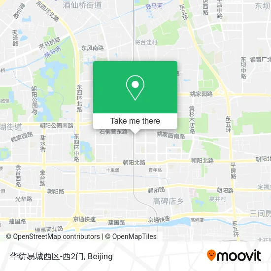 华纺易城西区-西2门 map