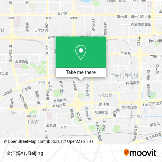 金汇海鲜 map