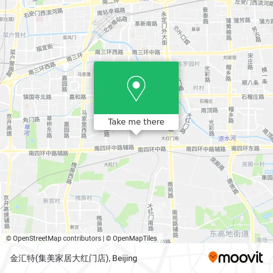 金汇特(集美家居大红门店) map