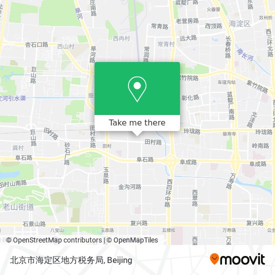 北京市海定区地方税务局 map
