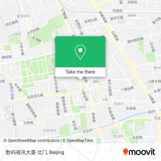 数码视讯大厦-北门 map